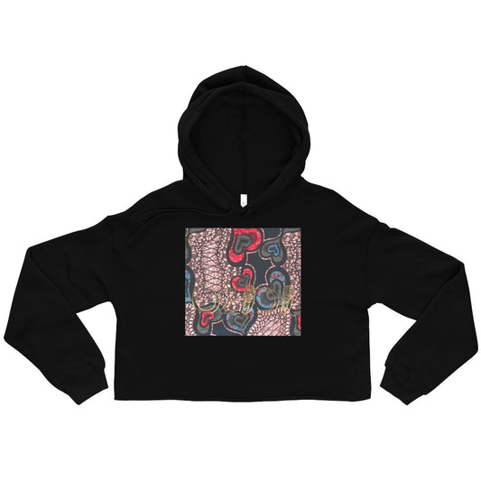OZIDI "The Heart" Crop Hoodie