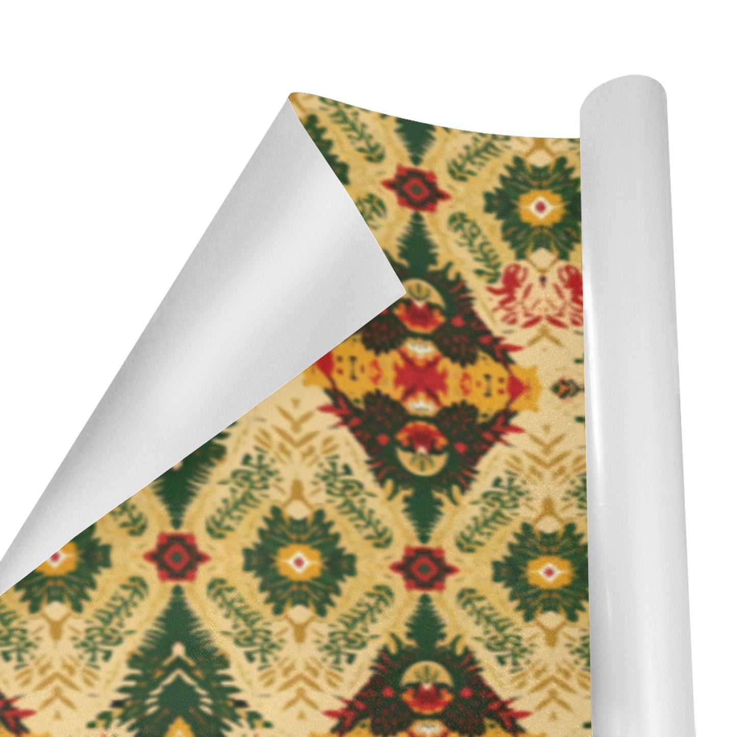 Golden Ankara Ornament Holiday Wrapping Paper (3 Rolls)