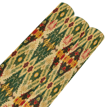 Golden Ankara Ornament Holiday Wrapping Paper (3 Rolls)