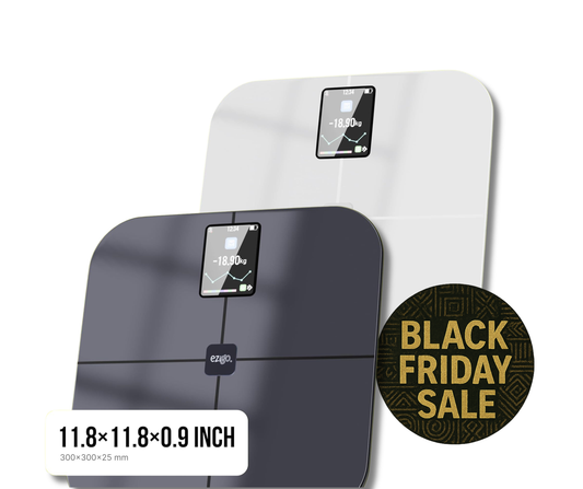 EZIGO Smart Body Fat Scale™ – Track 25 Body Metrics With Clinical Precision