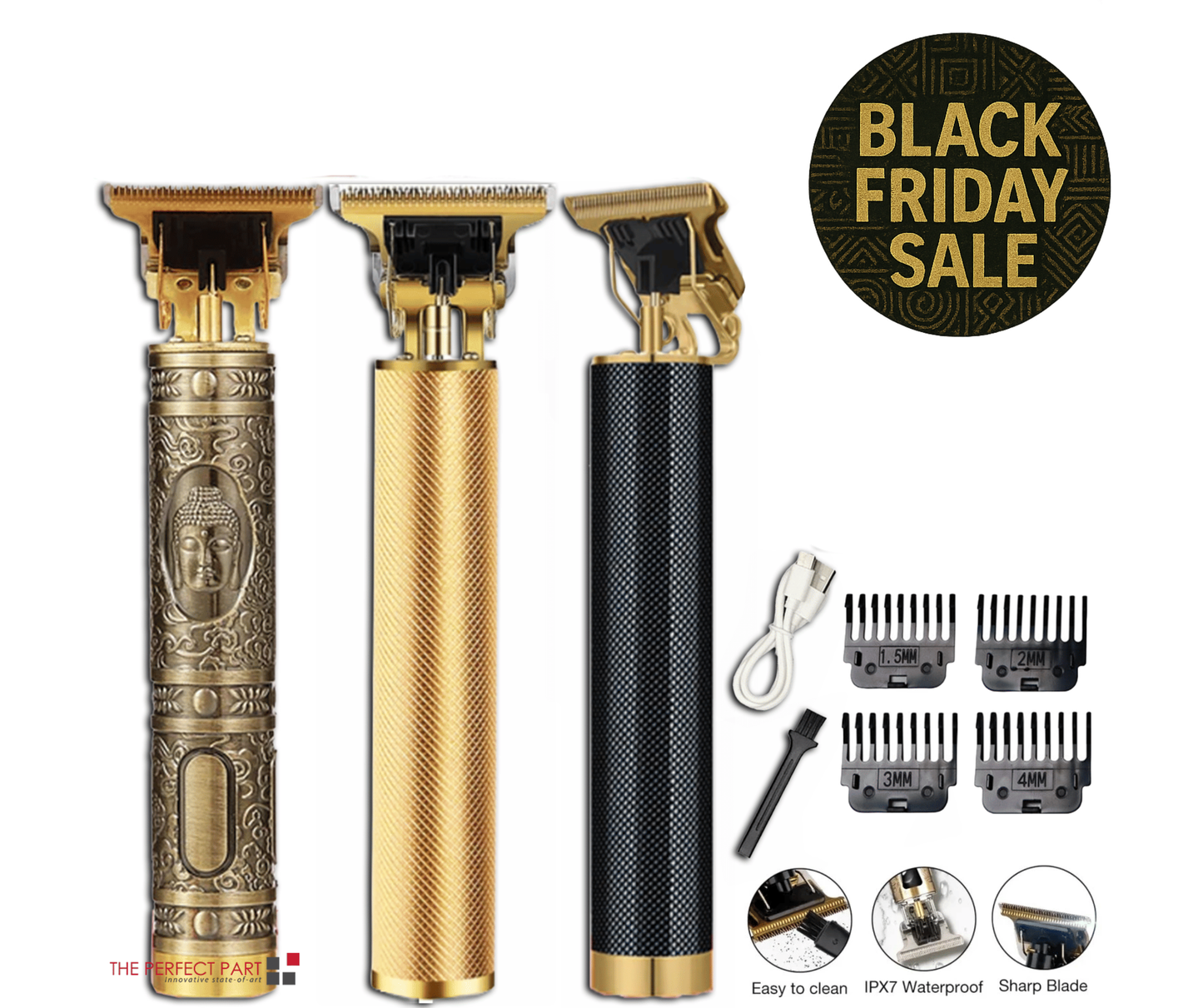 The Perfect Part™ Clippers – Precision Grooming for Modern Men