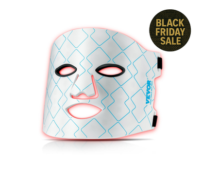 VEVOR 7-Color LED NIR Red Light Therapy Mask