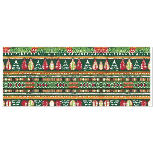 African Geometric Holiday Wrapping Paper (2 Rolls)