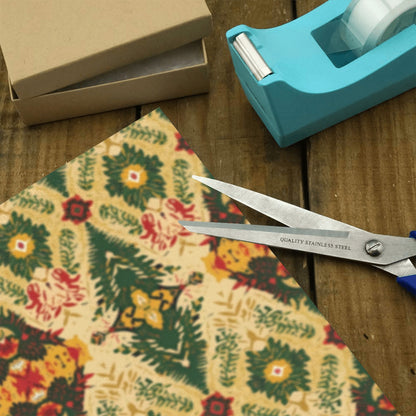 Golden Ankara Ornament Holiday Wrapping Paper (2 Rolls)