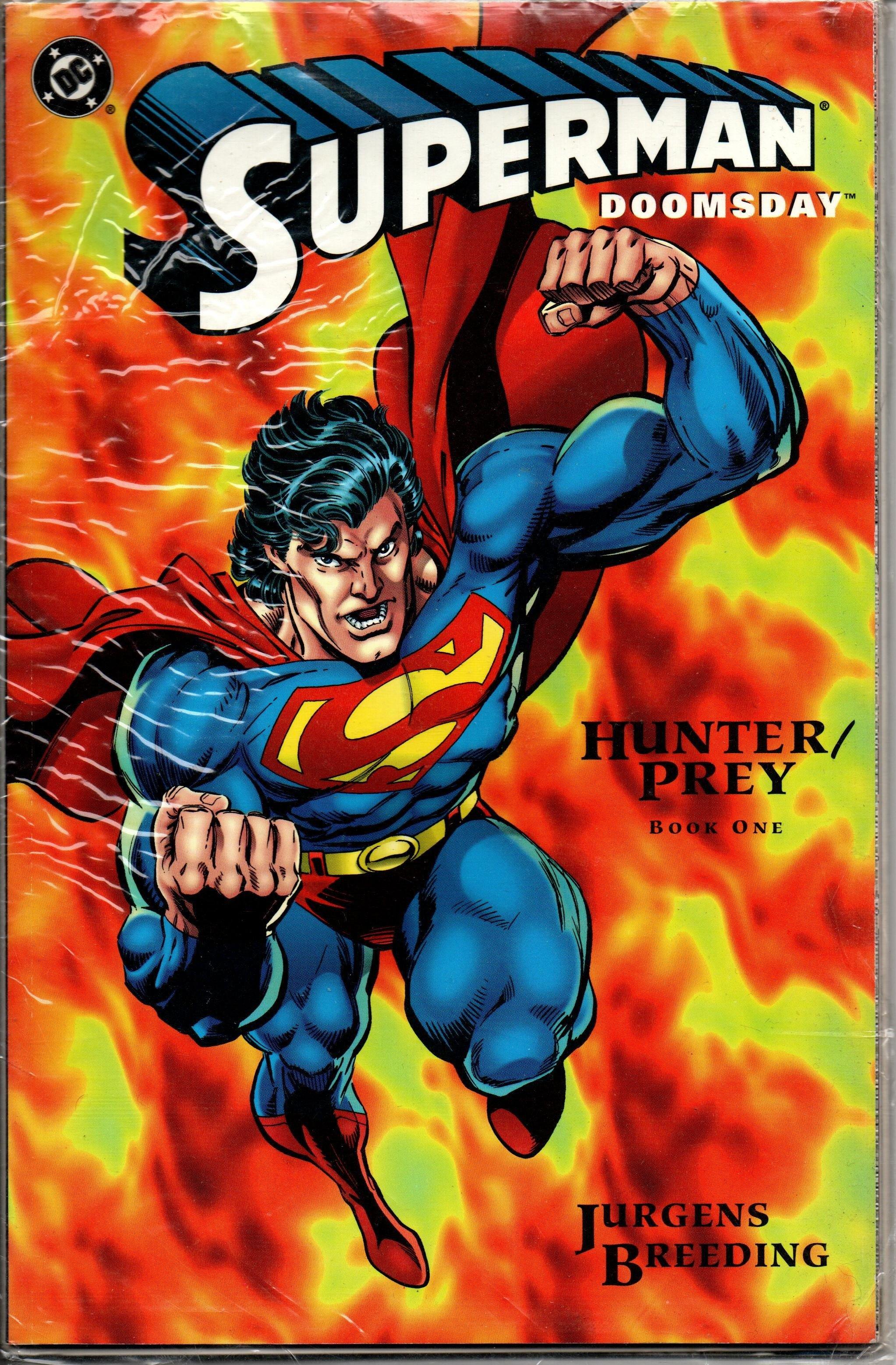 SUPERMAN DOOMSDAY HUNTER PREY # 01 APR 1994