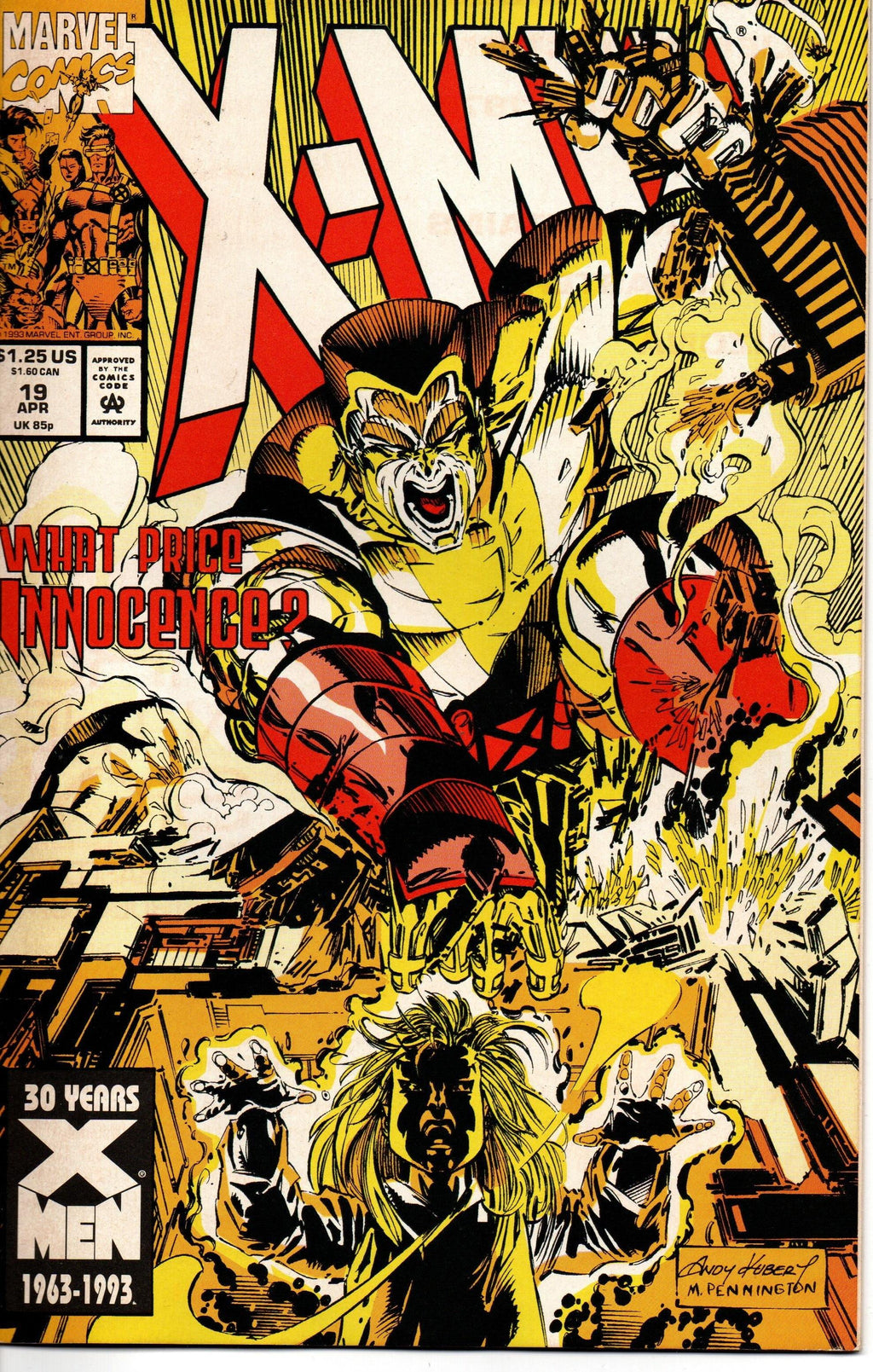 X-MEN # 19 (1991 1ST SERIES) APR 1993