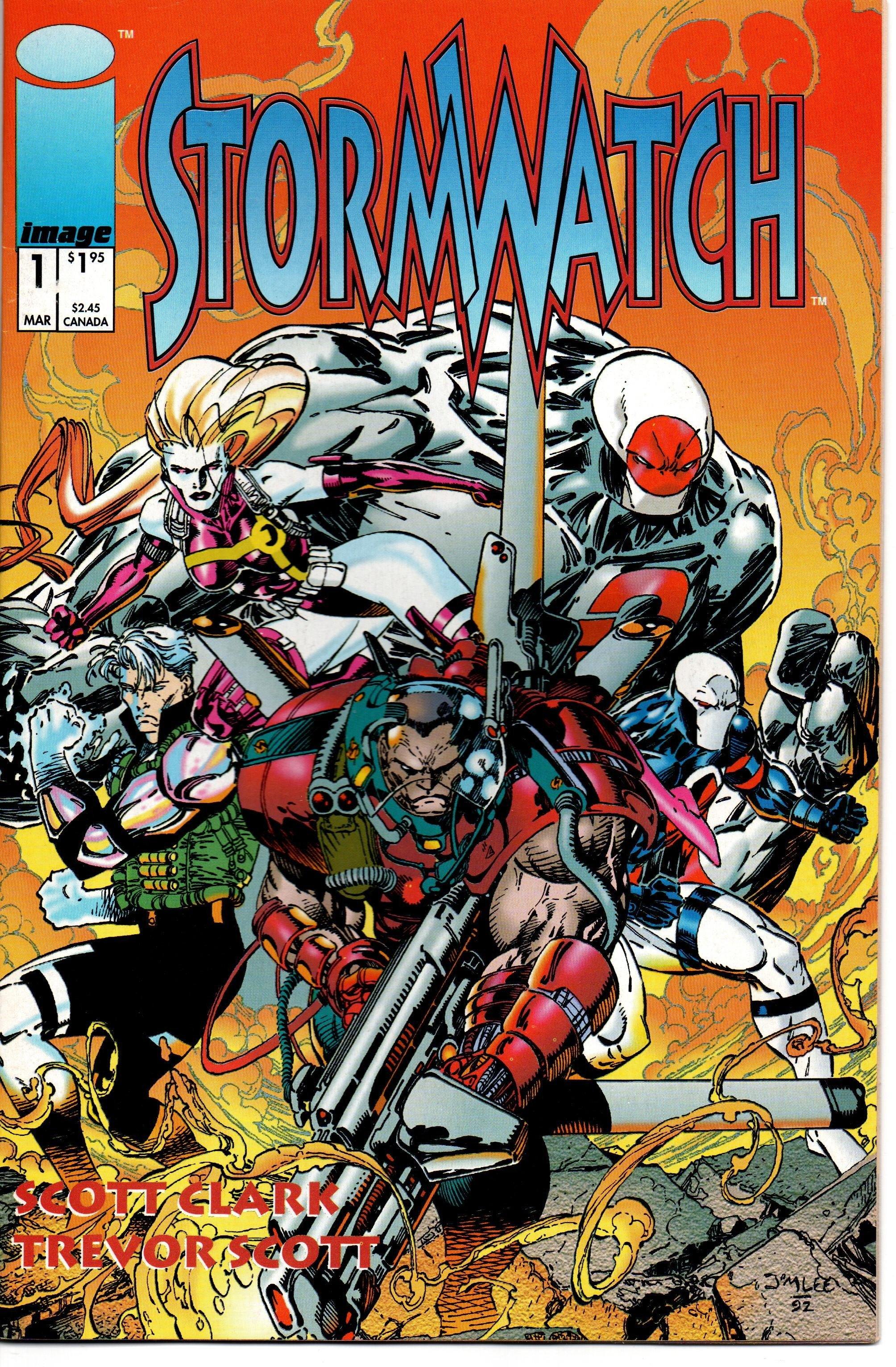 STORMWATCH # 01 (1993 1ST SERIES) MAR 1993 [USED]