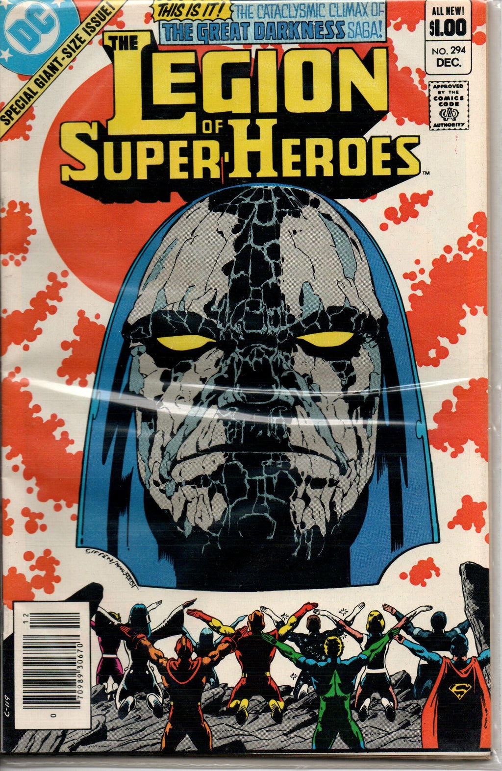 LEGION OF SUPER-HEROES #294 (2ND SERIES 1980) CANADIAN DEC 1982