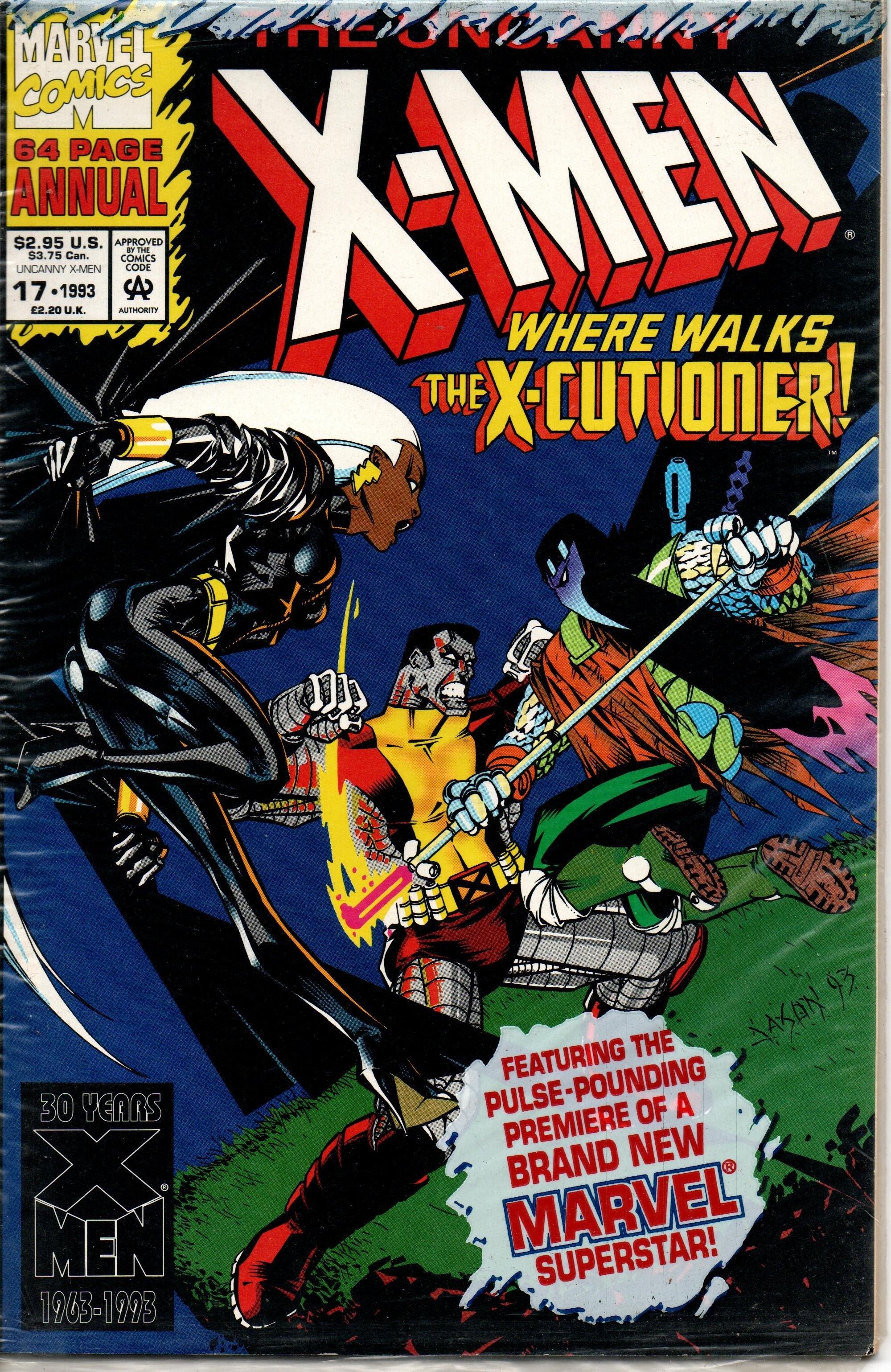 THE UNCANNY X-MEN #17 (1ST SERIES 1963) ANNUAL 1993 [USED]