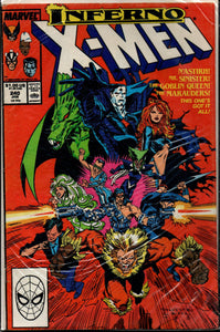 THE UNCANNY X-MEN #240 (1ST SERIES 1963) JAN 1988