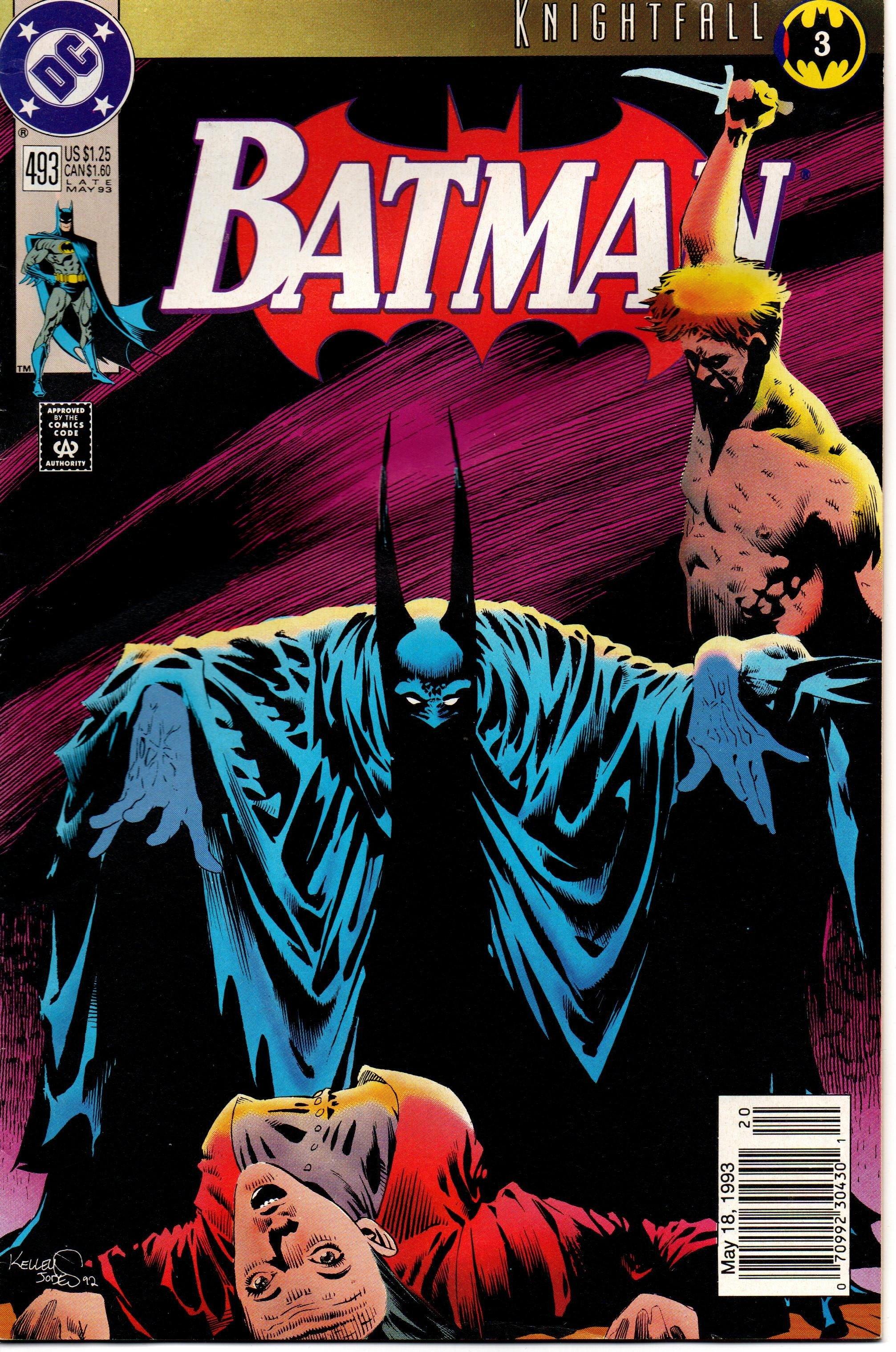 BATMAN: KNIGHTFALL # 493 (1963) May 1993 [USED] - CNL.NY