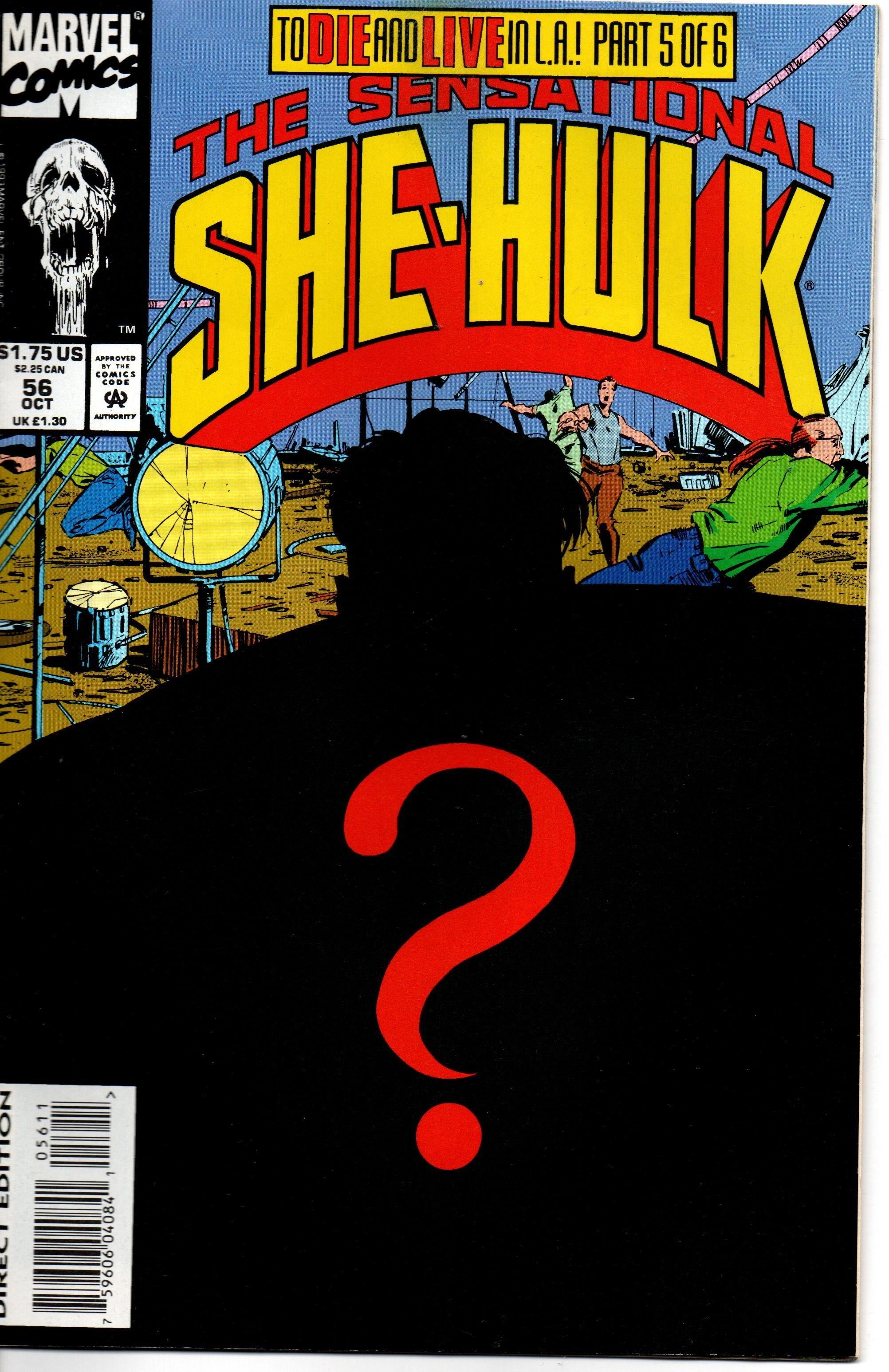 SENSATIONAL SHE-HULK # 56 (1989) OCT 1993 [USED]