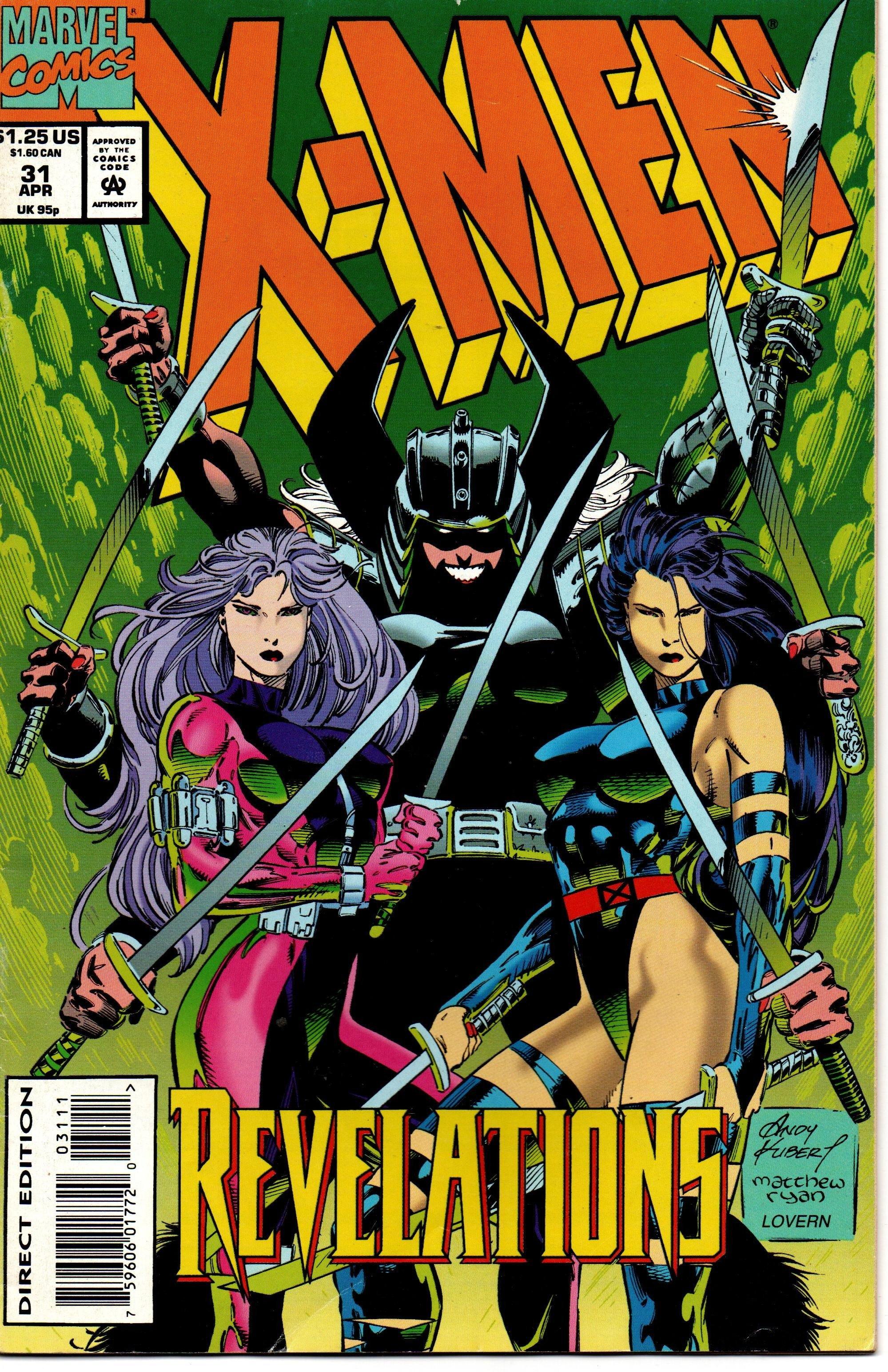 X-MEN # 31 (1ST SERIES) APR 1993