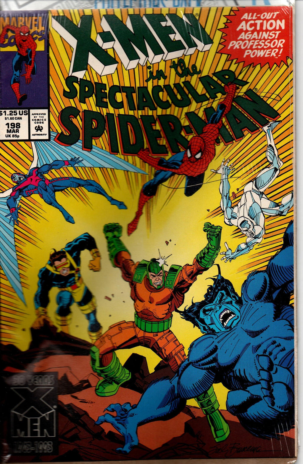 THE SPECTACULAR SPIDER-MAN #198 (1976 1ST SERIES) MAR 1993