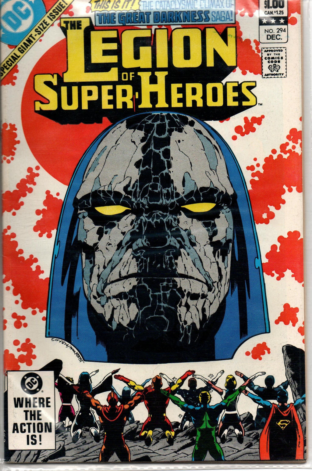 LEGION OF SUPER-HEROES #294 (2ND SERIES 1980) DEC 1982