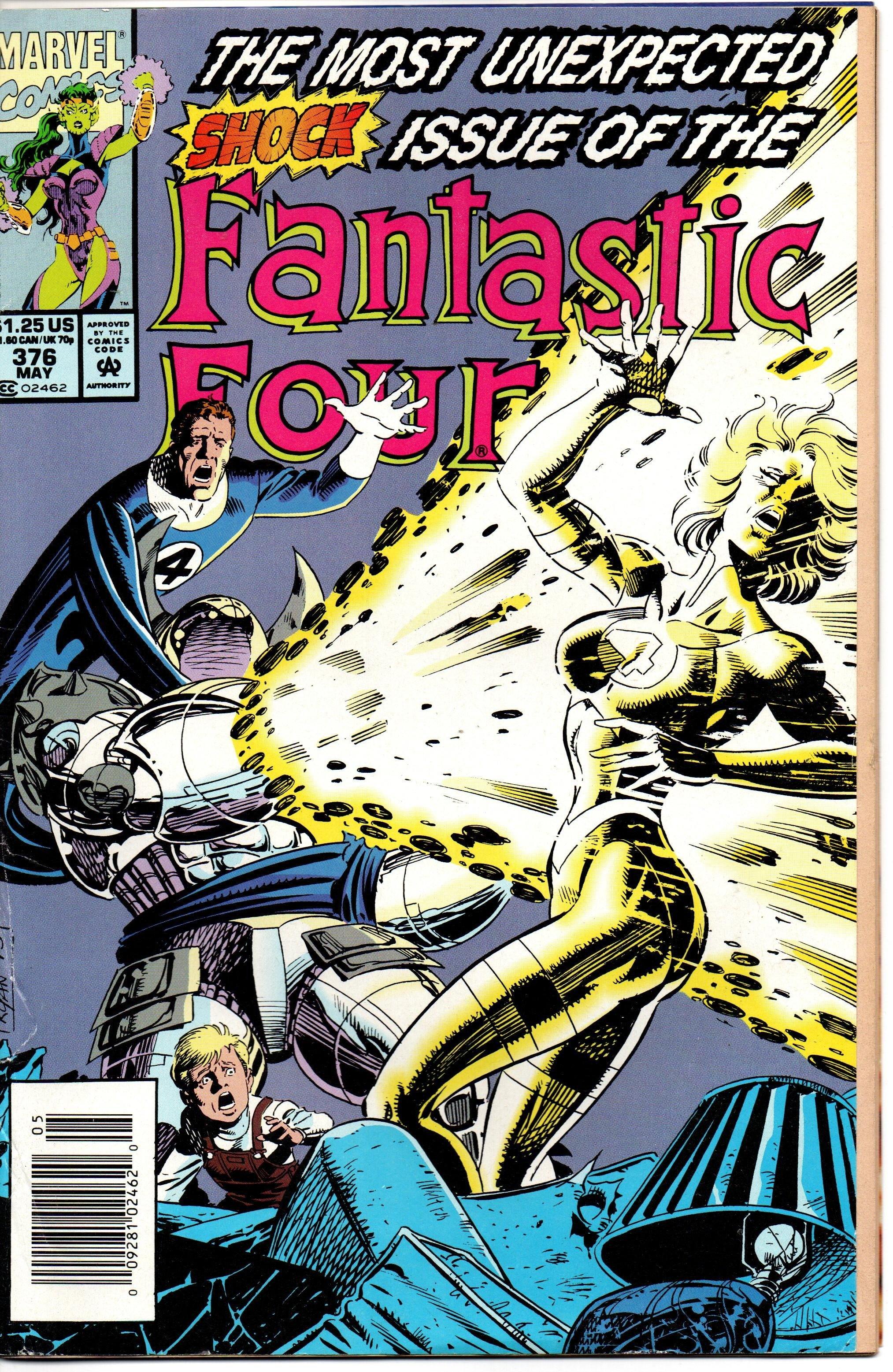 FANTASTIC FOUR #376 (1961 1st Series) MAY 376 [USED]