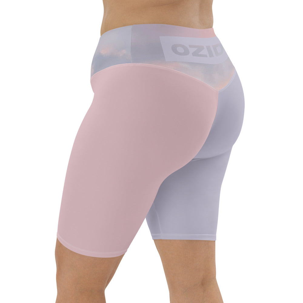 OZIDI "Beautiful Skys" Biker Shorts