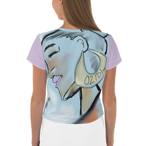 OZIDI "SKYS THE LIMIT" Crop Tee