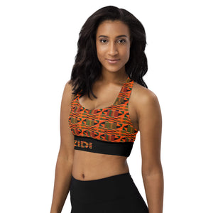 OZIDI "Kente" Longline sports bra