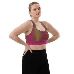 OZIDI "Nkrumah's Pencil" Longline sports bra