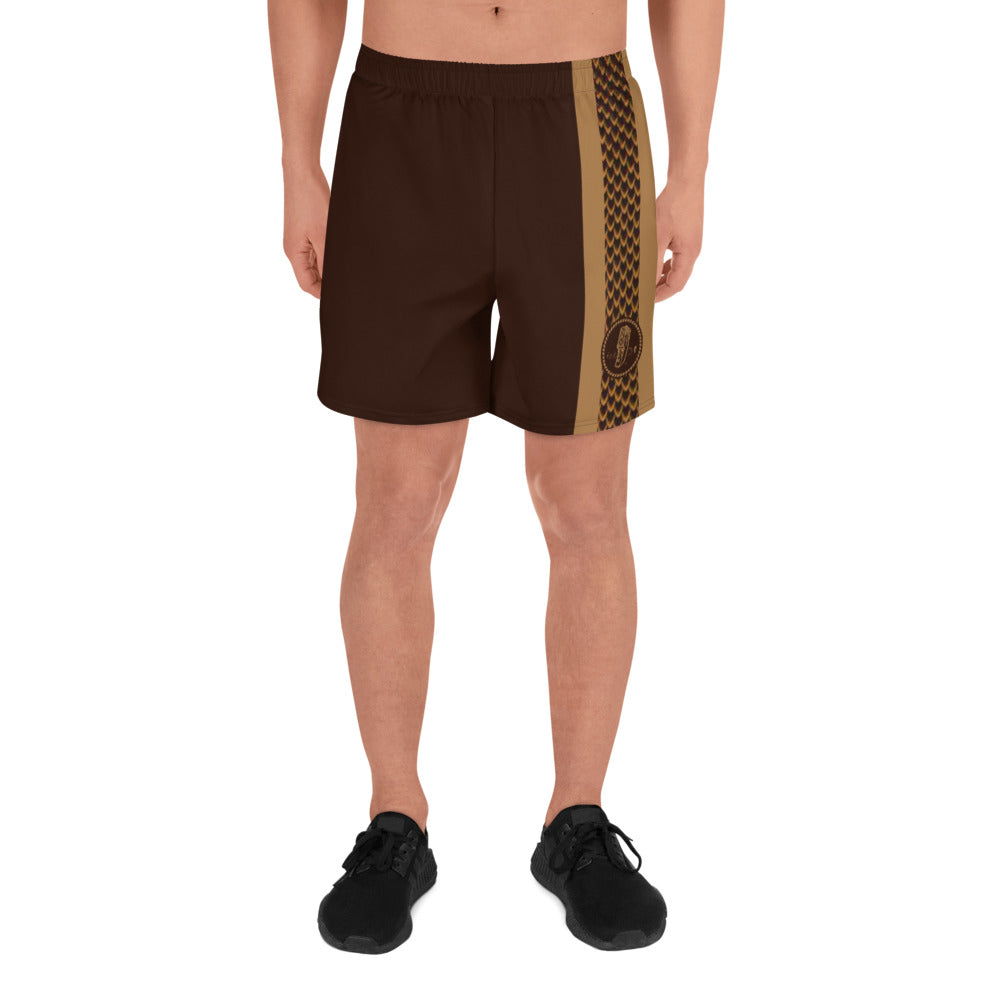 OZIDI "Fish Scales" Athletic Long Shorts