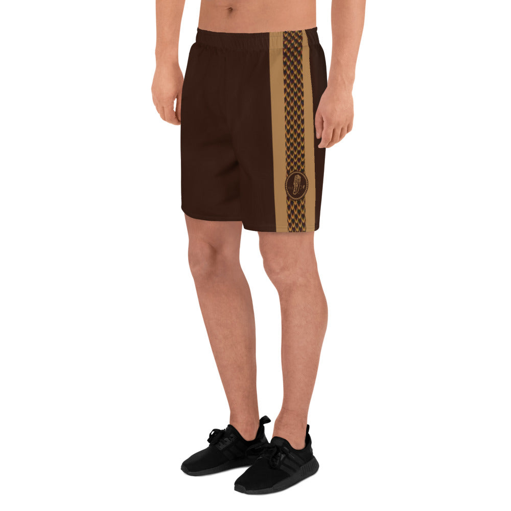 OZIDI "Fish Scales" Athletic Long Shorts