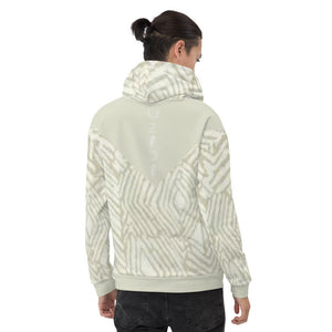 OZIDI "Tribal White" Unisex Hoodie