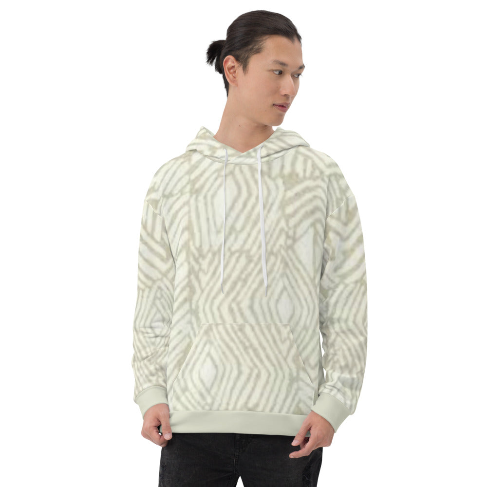 OZIDI "Tribal White" Unisex Hoodie