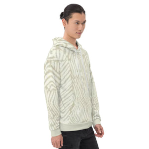 OZIDI "Tribal White" Unisex Hoodie