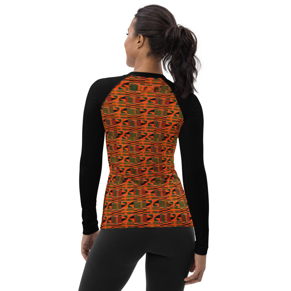 OZIDI "Kente" Women's Rash Guard