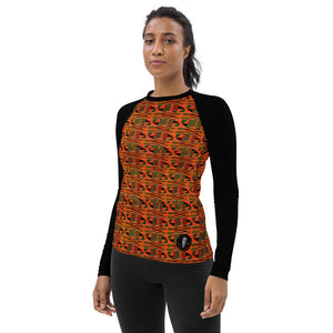 OZIDI "Kente" Women's Rash Guard