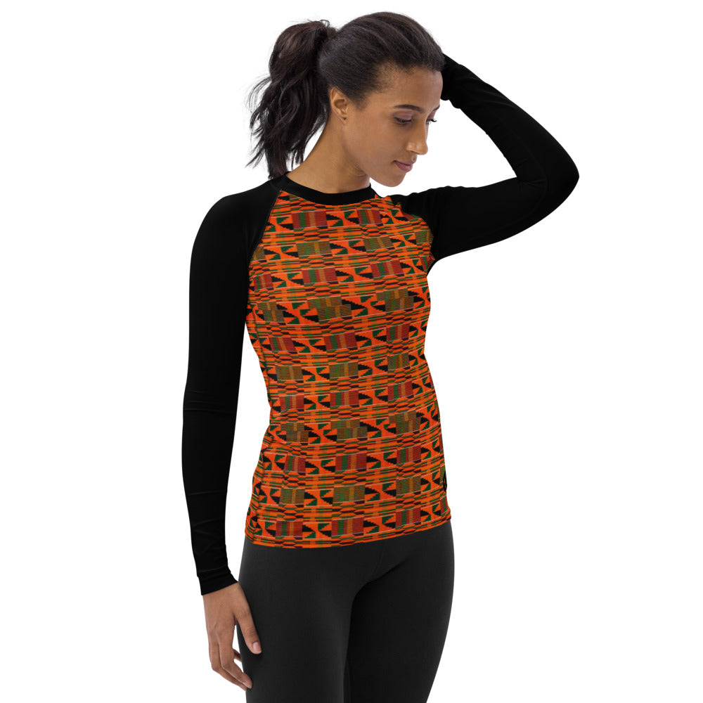 OZIDI "Kente" Women's Rash Guard