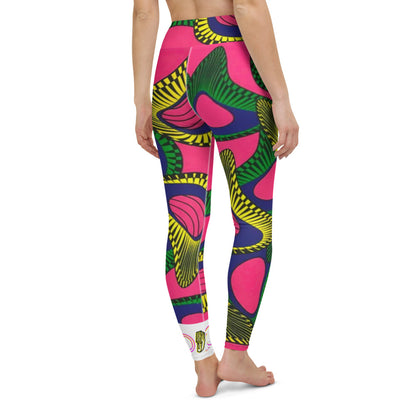 OZIDI "African Bloom" Yoga Leggings