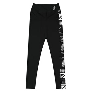 OZIDI "Tribal Black" Yoga Leggings w/Pocket