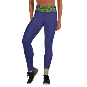 OZIDI "Peacock Ocean" Yoga Leggings