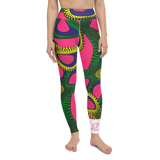 OZIDI "African Bloom" Yoga Leggings