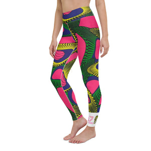 OZIDI "African Bloom" Yoga Leggings