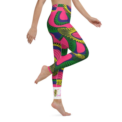 OZIDI "African Bloom" Yoga Leggings