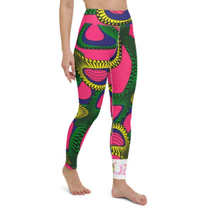 OZIDI "African Bloom" Yoga Leggings