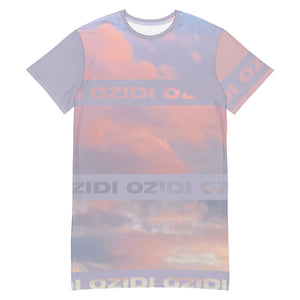 OZIDI "Beautiful Skys" T-shirt dress