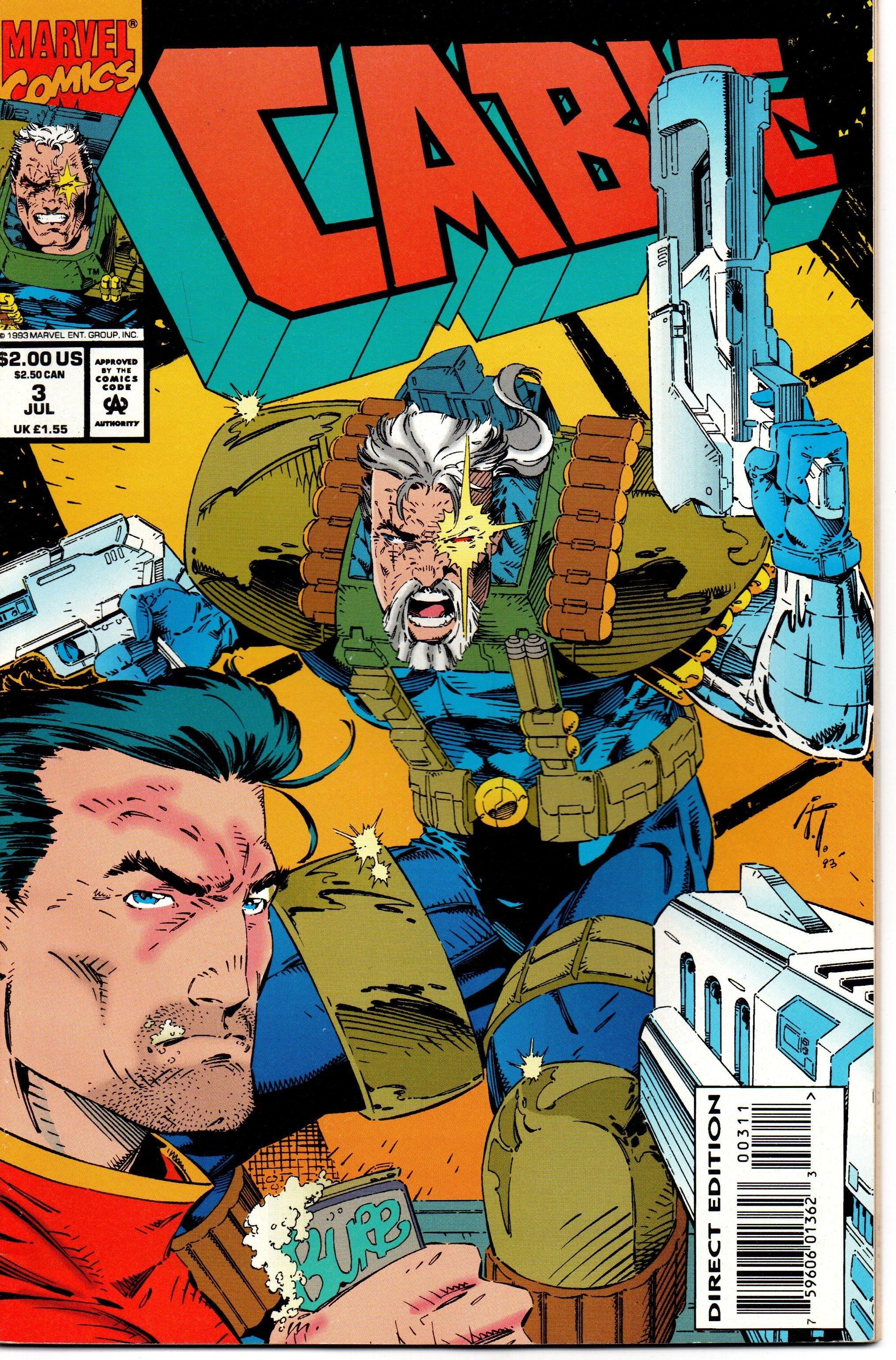 CABLE # 3 (1993 1ST SERIES) JUL 1993 [USED]