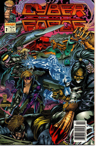 CYBERFORCE # 02 (1992 1st Series) MAR 1993 [USED]