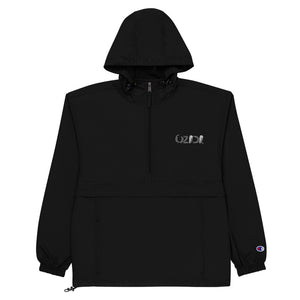 OZIDI Embroidered Champion Packable Jacket