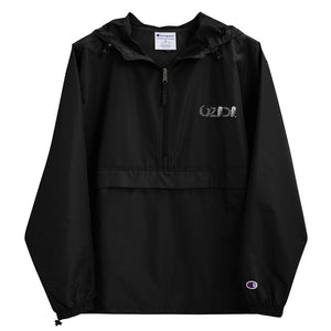 OZIDI Embroidered Champion Packable Jacket