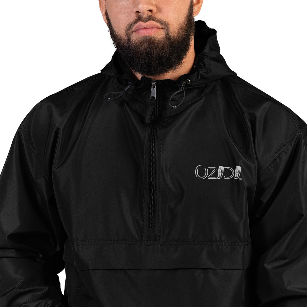 OZIDI Embroidered Champion Packable Jacket