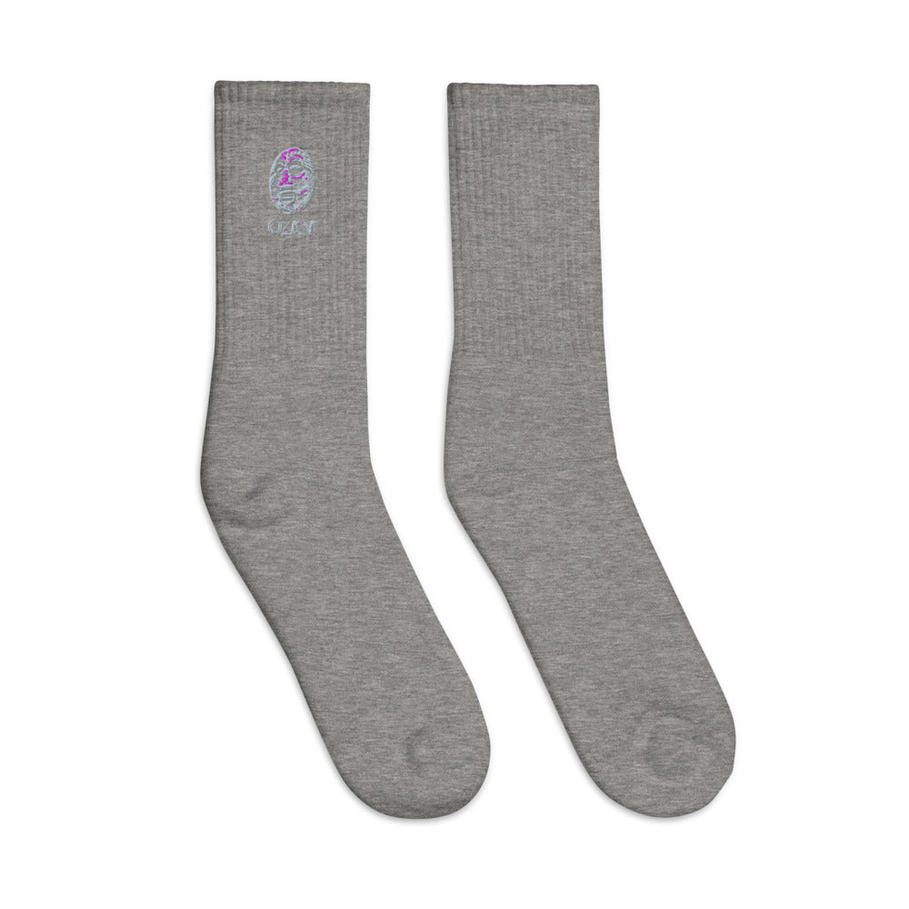 OZIDI "The Spirit" Embroidered socks