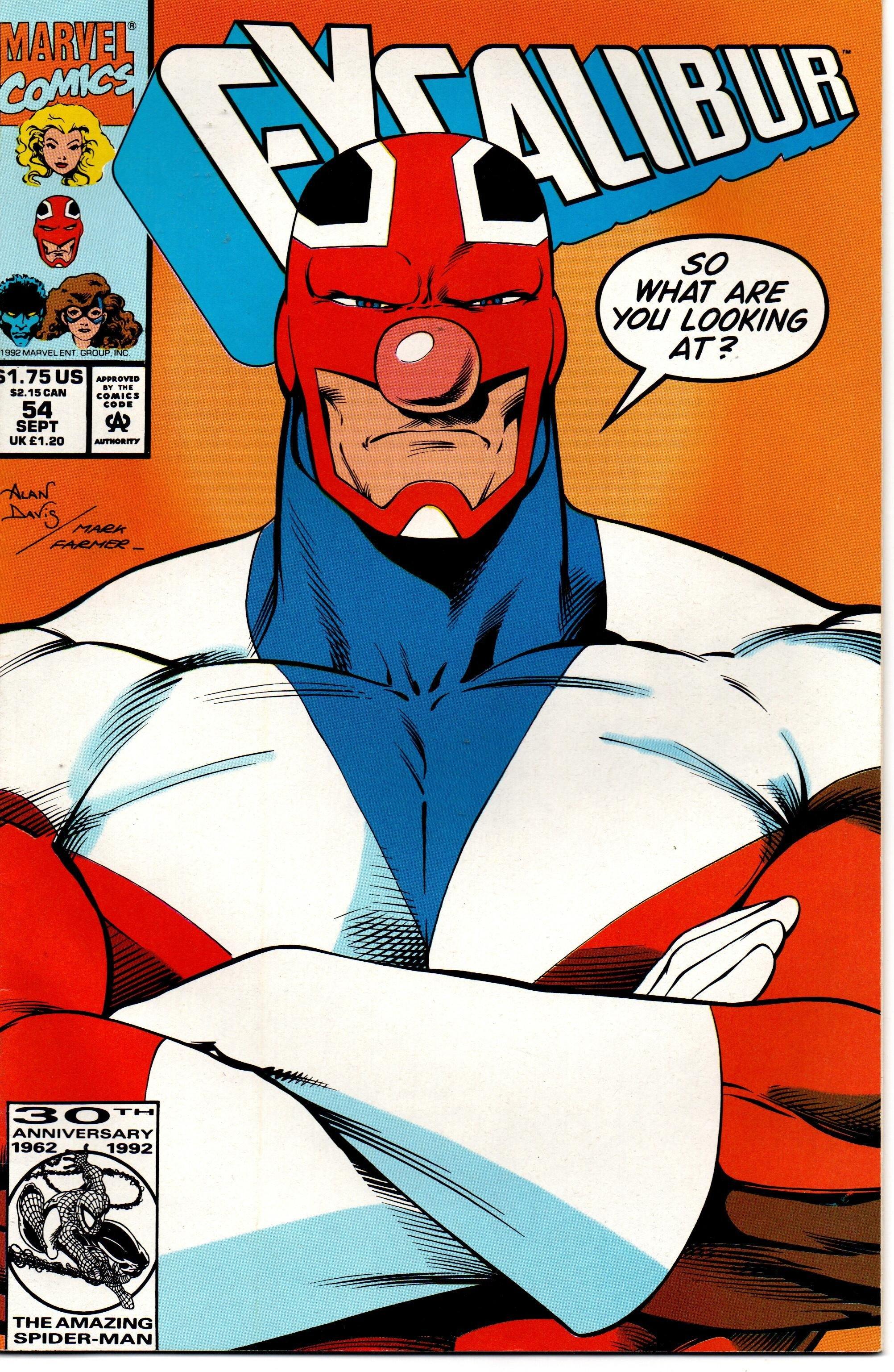 EXCALIBUR # 54 (1988 1st Series) SEP 1992 [USED]