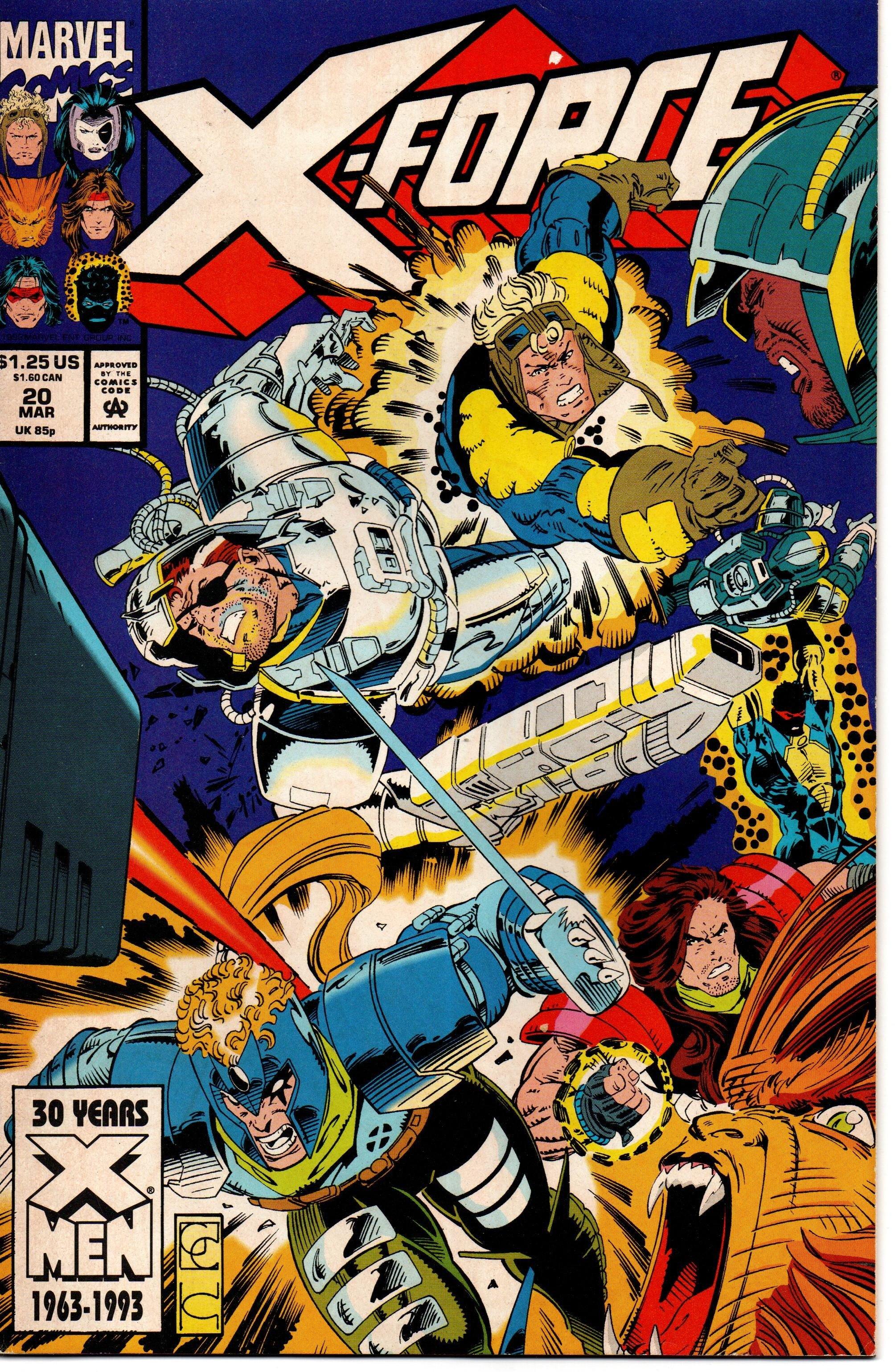 X-FORCE 1991 1ST SERIES #20