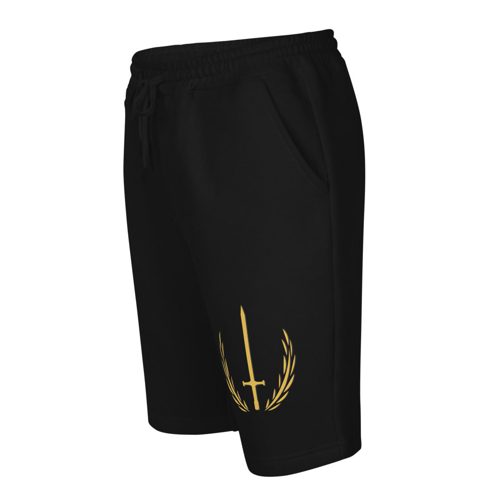 OZIDI "Black is Gold" fleece shorts