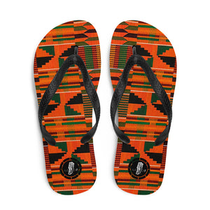 OZIDI "Kente" Flip-Flops